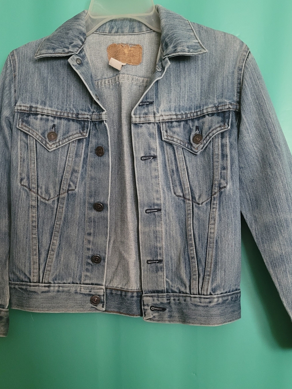 Vintage Levis Strauss Light Blue Denim Jacket - Women's Jean Jacket